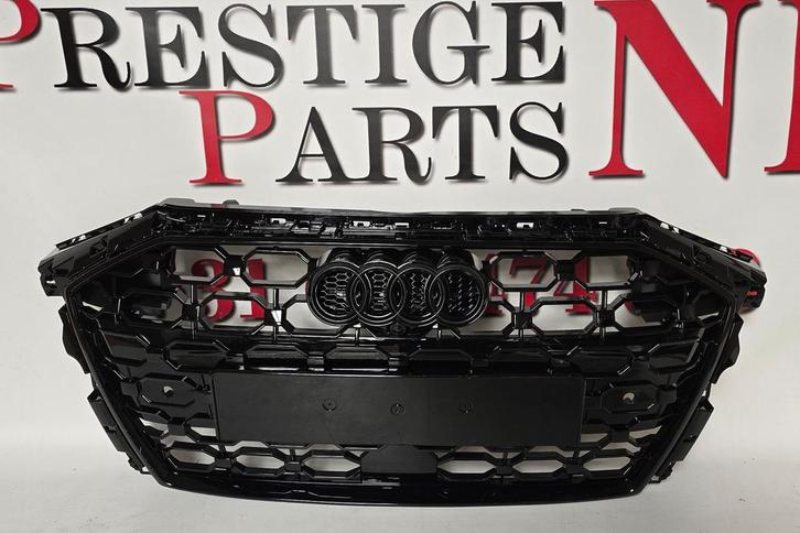 Grill Audi A3 8Y RS3 LOOK Grille HOOGLANS ZWART 2021-2025, Auto-onderdelen, Overige Auto-onderdelen, Nieuw, Herkomst onderdeel bekend