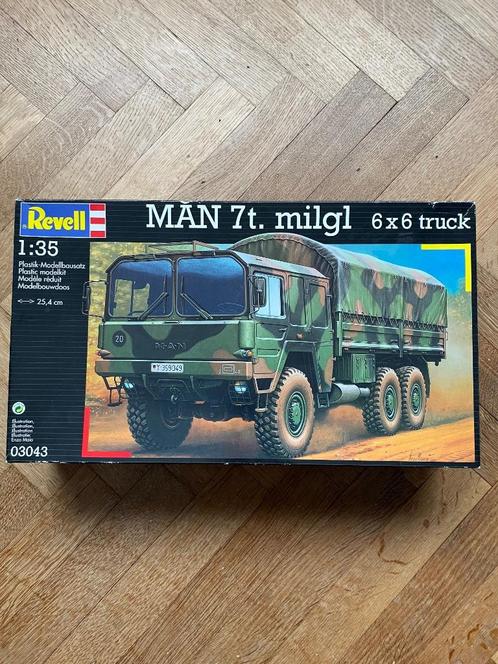 MAN 7t. milgl 6x6 truck - scale : 1/35, Hobby & Loisirs créatifs, Modélisme | Voitures & Véhicules, Neuf, Camion, Plus grand que 1:32