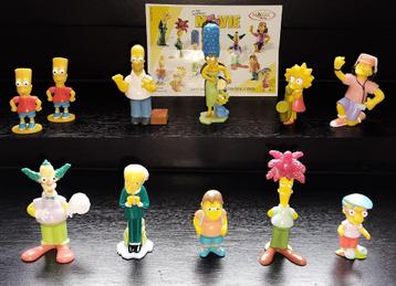 Série complète Simpsons + 1 BPZ EU 2007 + variante, Enlèvement ou Envoi, Comme neuf, Figurines en plastique dur