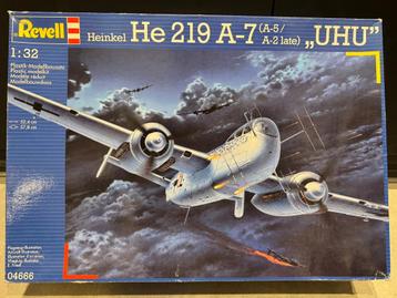 Revell 04666 1/32 He-219 A-7 UHU Nightfighter beschikbaar voor biedingen