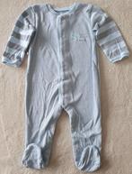 Pyjama grenouillère en coton bleu/gris - T9m - Absoba - NEUF, Neuf, Garçon ou Fille, Absorba, Enlèvement