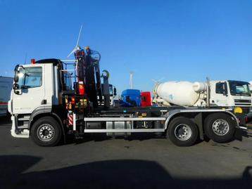DAF CF 480 CF 480 FAN - containerhooksystem + FASSI F235A.2., Autos, Achat, Euro 6, 480 ch, Diesel