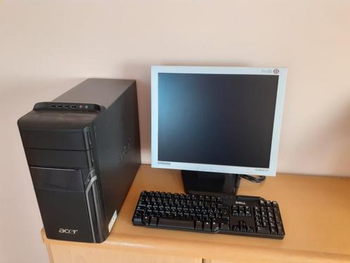 ACER ASPIRE desktop-pc - officiële Windows 10 Pro, Computers en Software, Desktop Pc's, Zo goed als nieuw, 2 tot 3 Ghz, HDD, 4 GB