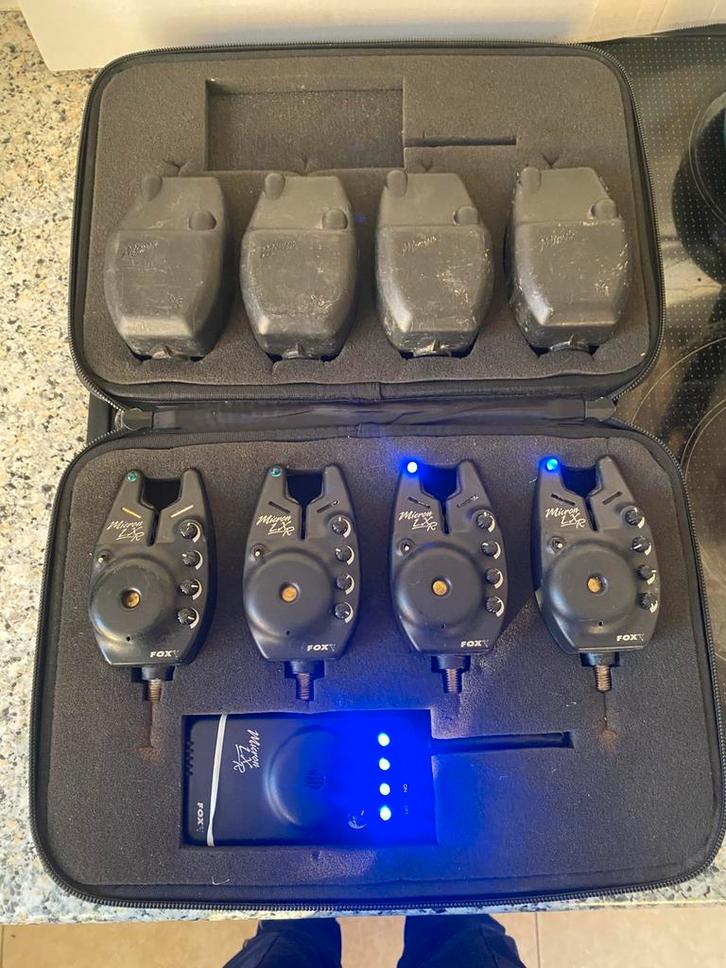 Fox micron LXR set 4+1, Sports nautiques & Bateaux, Pêche à la ligne | Carpes, Utilisé, Enlèvement