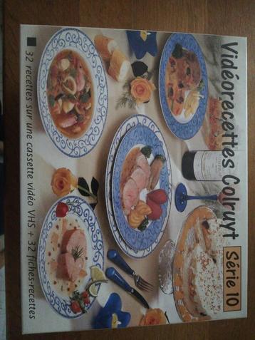Lot de 5 coffrets vidéo recettes colruyt, Enlèvement ou Envoi, Comme neuf