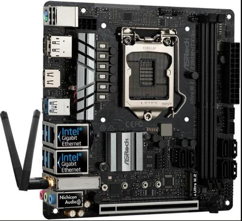 ASRock Z390M-ITX/ac LGA1151, Computers en Software, Moederborden, Zo goed als nieuw, Intel, DDR4, Ophalen of Verzenden