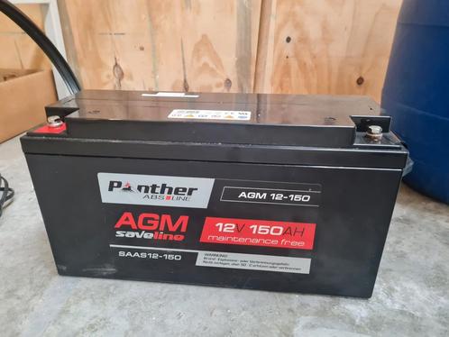 Panther saveline AGM 12V 150Ah accu    € 200, Autos : Pièces & Accessoires, Batteries & Accessoires, Enlèvement ou Envoi