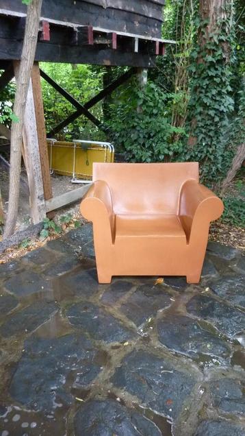 Design zetel  Bubble Club Chair Starck Kartell terracotta beschikbaar voor biedingen