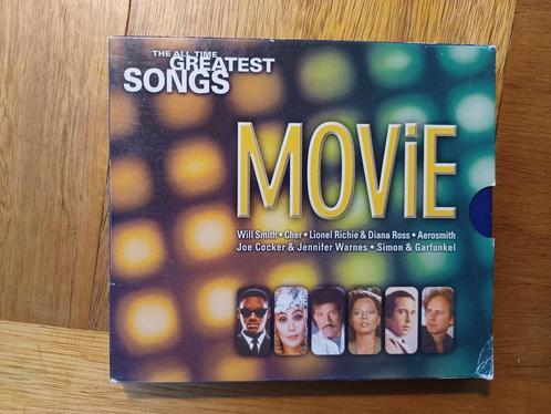 2 CD Movie : The All Time Greatest Songs, Cd's en Dvd's, Cd's | Filmmuziek en Soundtracks, Gebruikt, Verzenden