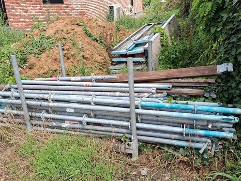 Stelling, Doe-het-zelf en Bouw, Steigers, Gebruikt, Gevelsteiger, 5 meter of hoger, Ophalen