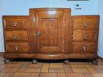 Superbes meubles anciens avec portes cintrées, 150 tot 200 cm, 100 tot 150 cm, Gebruikt, Eikenhout