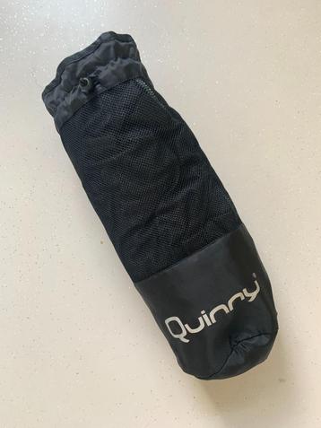 Quinny voetenzak met opberghoes - Zwart-grijs - universeel beschikbaar voor biedingen