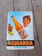 Panneau publicitaire Hougardia Lemonade 1955 en étain, Comme neuf, Enlèvement ou Envoi, Panneau publicitaire