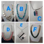 Diverse sieraden / halsketting (zie foto´s) prijs otk, Ophalen of Verzenden, Gebruikt