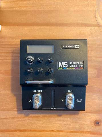 Line 6 M5 Stompbox Modeler beschikbaar voor biedingen