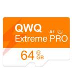 Carte mémoire QWQ Extreme PRO 64 Go microSD A1 U1 Class10 64, Enlèvement ou Envoi, MicroSD, 64 GB