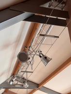 4x ledpar+bekabeling+ledcon02 controller+truss+ophanghaken, Ophalen, Gebruikt, Licht, Kleur