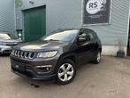 Jeep Compass 1.4 Turbo, Longitude, 4x2 EU6d, Gekeurd, Auto's, Jeep, Navigatiesysteem, Gebruikt, Zwart, 4 cilinders