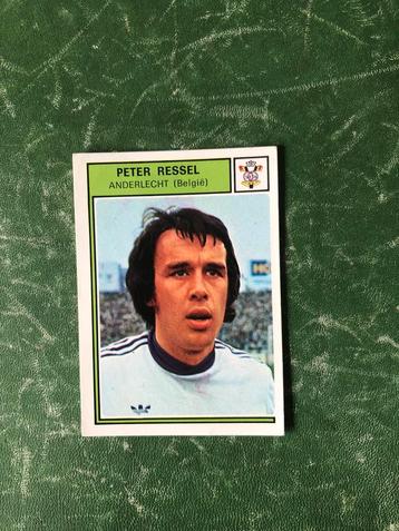 Panini plaatje Peter Ressel Anderlecht voetbal 78 beschikbaar voor biedingen