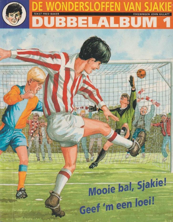 Strip De wondersloffen van Sjakie - dubbelalbum nr. 1., Boeken, Stripverhalen, Verzenden