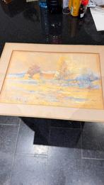 - aquarelle impressionnisme paysage, signée P.Wevel, Enlèvement ou Envoi