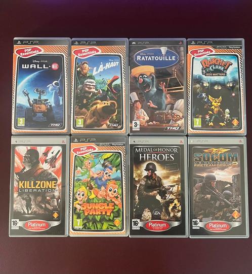 Psp games, Games en Spelcomputers, Games | Sony PlayStation Portable, Zo goed als nieuw, Ophalen