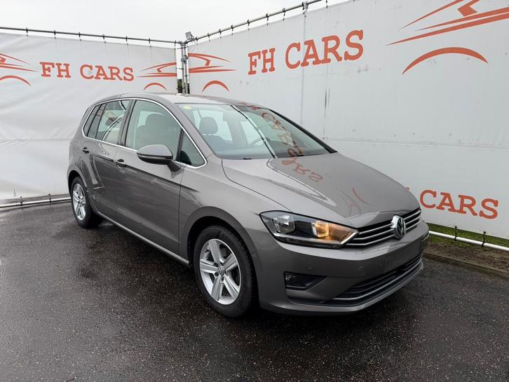VOLKSWAGEN GOLF 1.6 TDI DSG 2015 * HIGHLINE * GPS *ALCANTARA, Auto's, Volkswagen, Bedrijf, Te koop, Golf Sportsvan, ABS, Adaptieve lichten