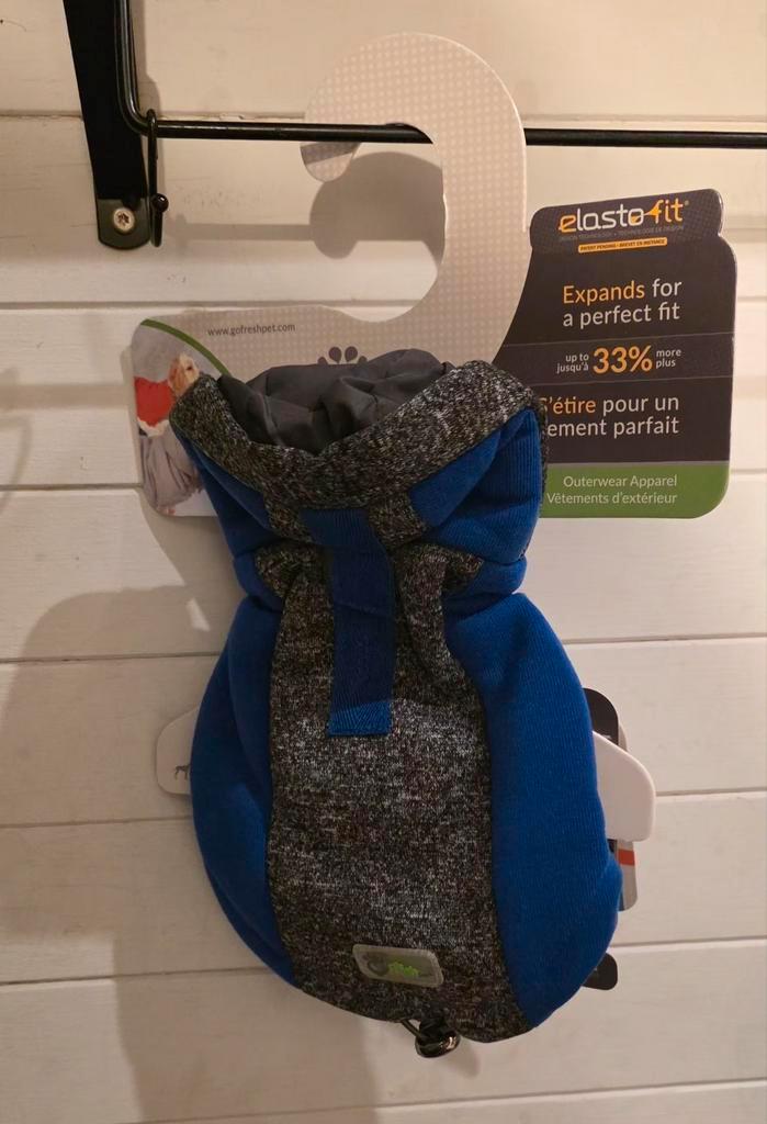 Warme jas voor zeer kleine speelgoedhonden 22,9 cm, Dieren en Toebehoren, Hondenriemen, Nieuw, Ophalen of Verzenden