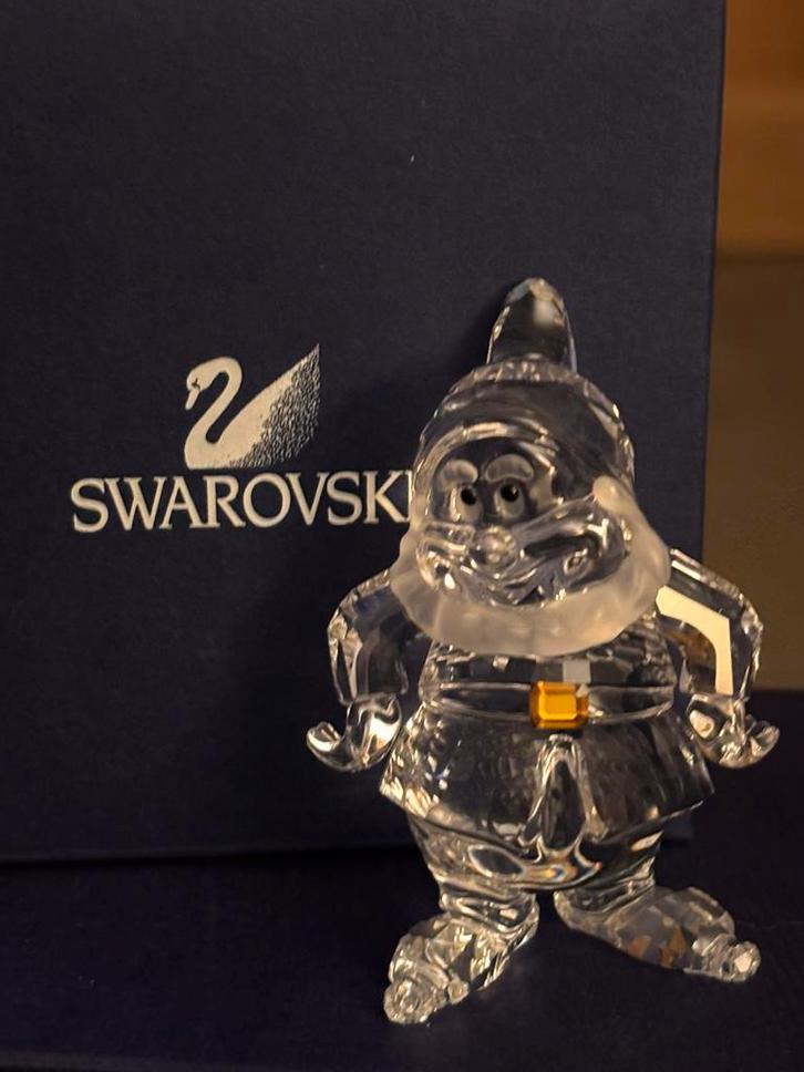 Swarovski Disney Kabouter Doc, Verzamelen, Swarovski, Zo goed als nieuw, Ophalen of Verzenden