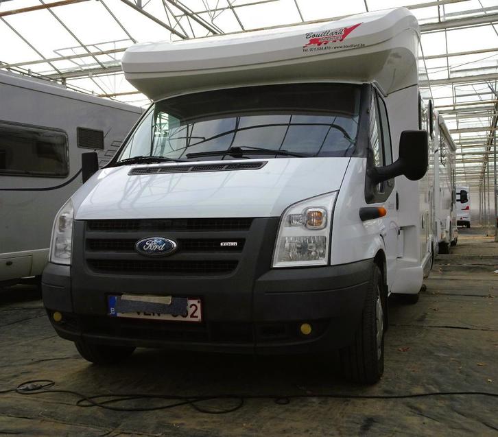 Camper, Caravans en Kamperen, Mobilhomes, Particulier, tot en met 3, Half-integraal, Challenger, Ford, Diesel, Handgeschakeld