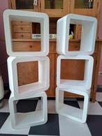 Witte kubussen 6 stuks 36cmx36cm 30€ voor alles!, Huis en Inrichting, Ophalen, Zo goed als nieuw