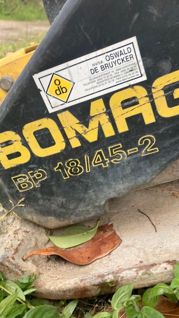 Bomag BP 18/45-2 benzine trilplaat beschikbaar voor biedingen
