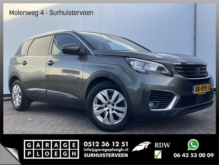 Peugeot 5008 7-Pers 1.2 PureTech Automaat Nav/Cam Carplay Cr, Auto's, Peugeot, Bedrijf, ABS, Airbags, Alarm, Bluetooth, Centrale vergrendeling