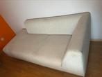 Moderne beige chaise sofa, Ophalen, Zo goed als nieuw, Stof