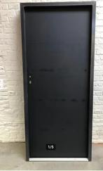 buitendeur metaal antraciet, Doe-het-zelf en Bouw, Ophalen, Gebruikt, Hout, Buitendeur