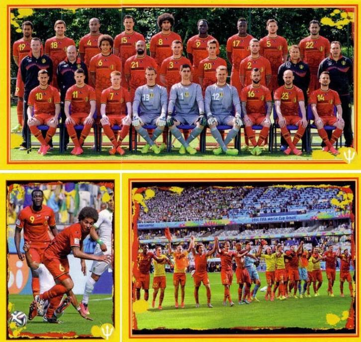 update set voor album 20 stickers red devils 2014 Brasil, Hobby en Vrije tijd, Stickers en Plaatjes, Nieuw, Ophalen of Verzenden