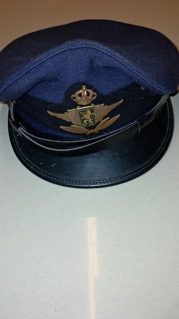 BELGIQUE - ABL - KEPI FORCE AERIENNE - 1978, Enlèvement ou Envoi, Armée de l'air, Casque ou Béret