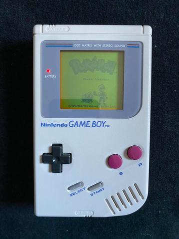 Gameboy classic nieuwstaat met pokemon / game gaming retro