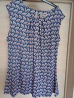 Dotts mouwloos t-shirt blauw/print Mt 50, Kleding | Dames, Grote Maten, Blauw, Dotts, Zo goed als nieuw, Shirt of Top