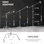 Neewer Robuust verstelbaar metalen fotostatief | Nieuw, -, Verzenden, -, Neewer