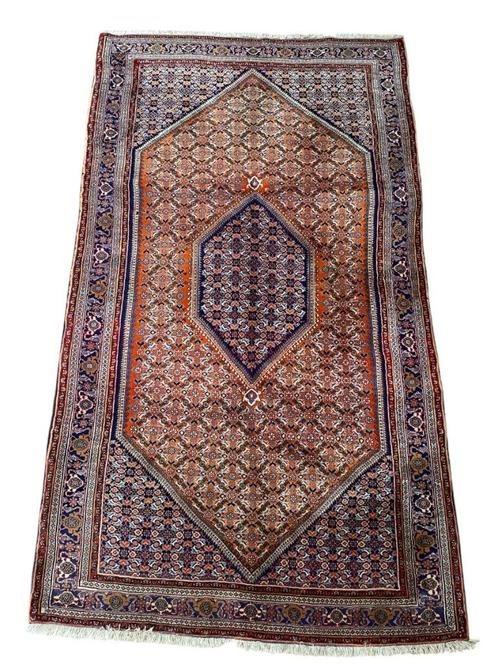 Perzisch tapijt Bidjar 280 x 155 cm, Antiek en Kunst, Antiek | Tapijten, Tafelkleden en Textiel, Ophalen