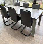 Eettafel met 6 stoelen, Huis en Inrichting, Ophalen, Gebruikt