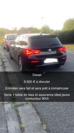 Bmw serie 1. 114D F20 PRIX A DISCUTER, Auto's, BMW, Zwart, USB, Zwart, 5 deurs