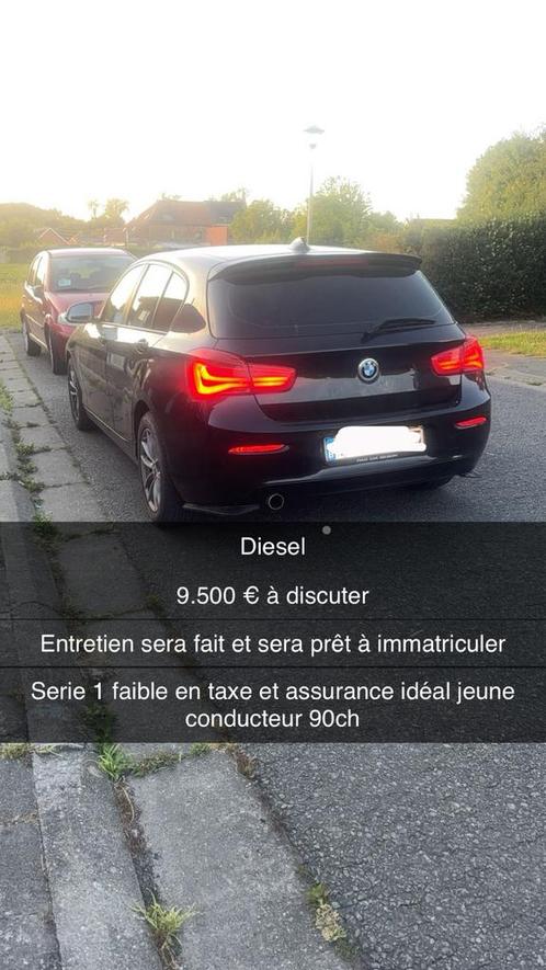 Bmw serie 1. 114D F20 PRIX A DISCUTER, Auto's, BMW, Particulier, 1 Reeks, Airbags, Airconditioning, Bluetooth, Boordcomputer, Centrale vergrendeling