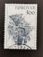 Faeroer / Foroyar 1986 - oude bruggen, Postzegels en Munten, Ophalen of Verzenden, Denemarken, Gestempeld