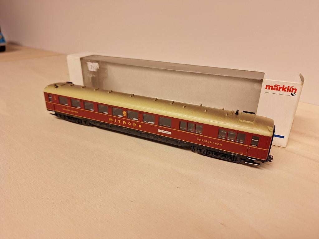 Märklin 43241 - Mitropa Speisewagen, Hobby en Vrije tijd, Modeltreinen | H0, Nieuw, Wagon, Wisselstroom, Märklin, Ophalen of Verzenden