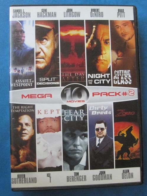 Megapack 10 Movies 2 (5 disc), Cd's en Dvd's, Dvd's | Overige Dvd's, Zo goed als nieuw, Boxset, Vanaf 16 jaar, Ophalen of Verzenden