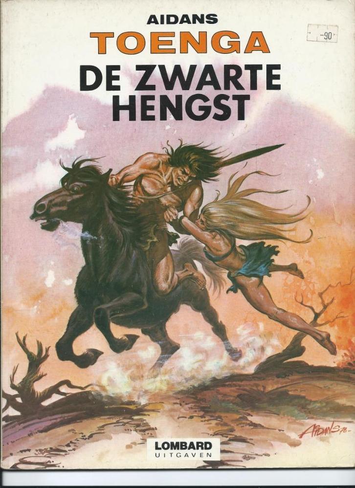 Toenga nr 9: De zwarte hengst, Boeken, Stripverhalen, Gelezen, Eén stripboek, Ophalen of Verzenden