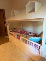 Kinderbed / huisjesbed, Kinderen en Baby's, Kinderkamer | Bedden, Ophalen, Zo goed als nieuw, Matras
