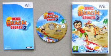 Big Beach Sports 2 voor de Nintendo Wii Compleet 
